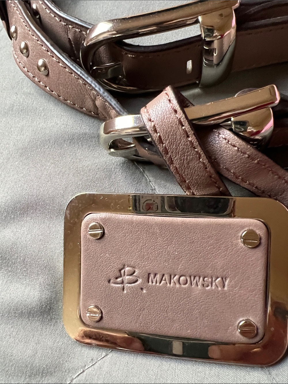 B. Makowsky Olympia Satchel. ******PRE-LOVED*** - Picture 12 of 12